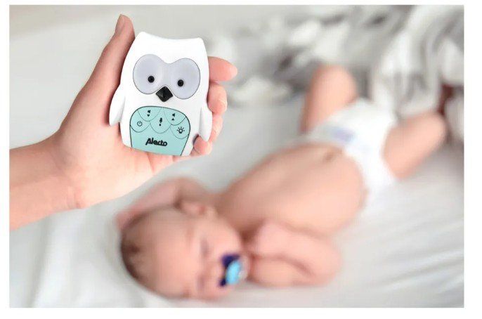 Babyphone: Alecto Digitales Babyphone DBX-84, Eule, weiss/mintgrün – Nuovo e nell'imballaggio originale da Bassersdorf venduto da COOL-AG 6