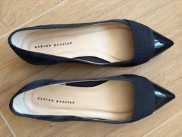 Damen Ballerinas Andrea Puccini dunkelbl Grösse 38 gebraucht