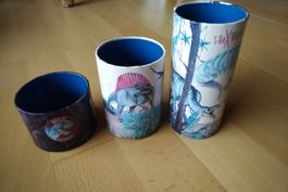 cooler !!!!!!!! STIFTEHALTER - DINOSAURIER für drei Grössen