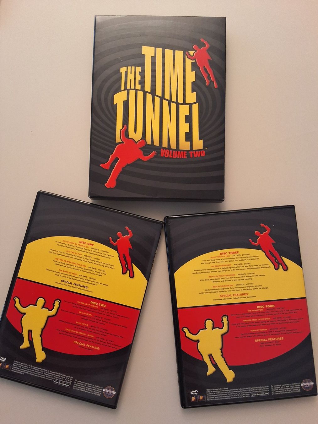 Alle DVDs: The Time Tunnel - Volume 1&2 - DVD Box - US-Import – Gebraucht aus Zofingen von bsiegent 4