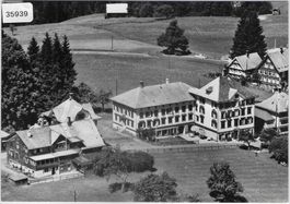 Flugaufnahme Kurhaus-Pension Alpenblick Hemberg