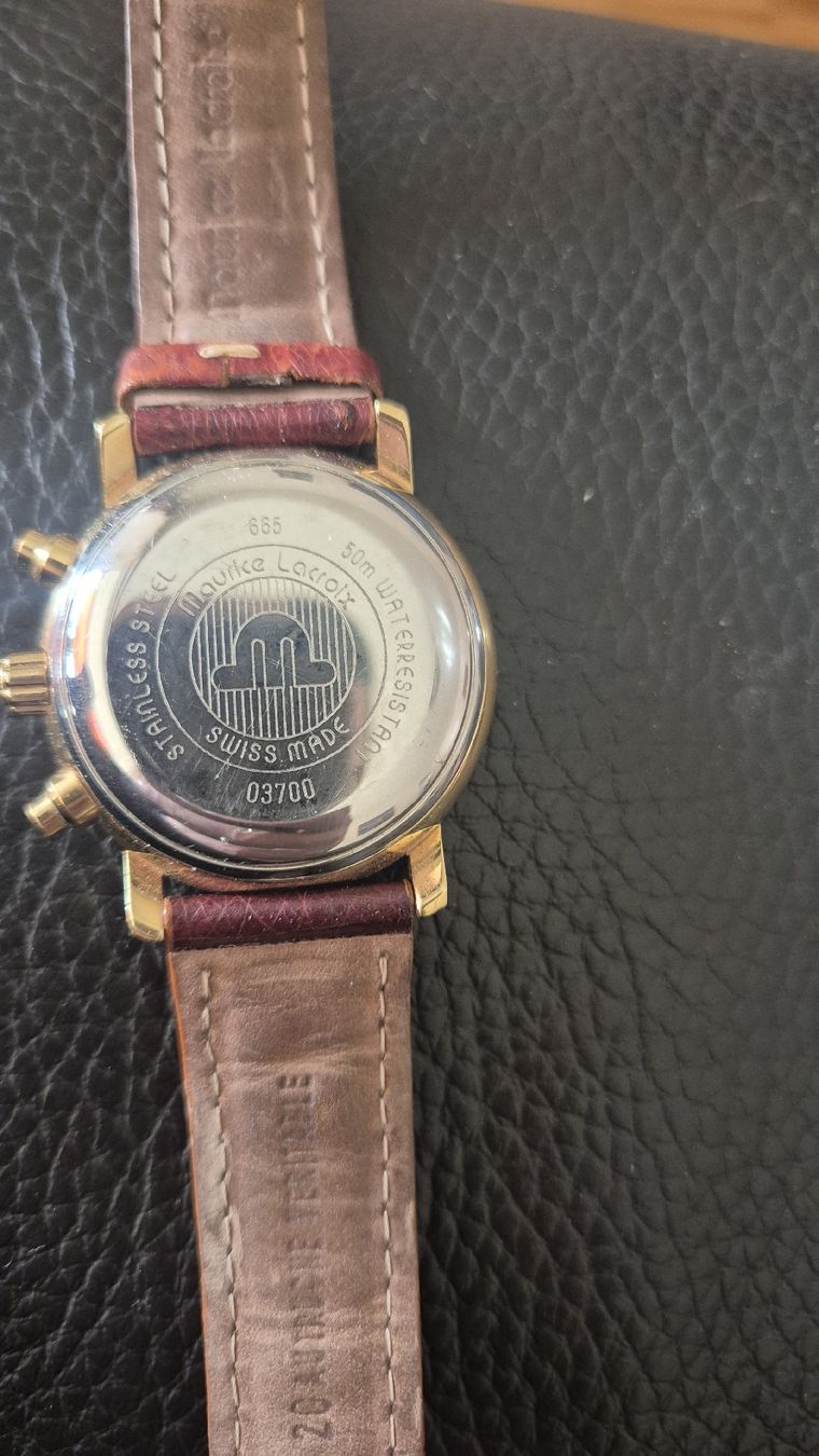Maurice Lacroix Orologi: Maurice Lacroix Chronograph Uhr – Usato da Rämismühle venduto da beni0010 1