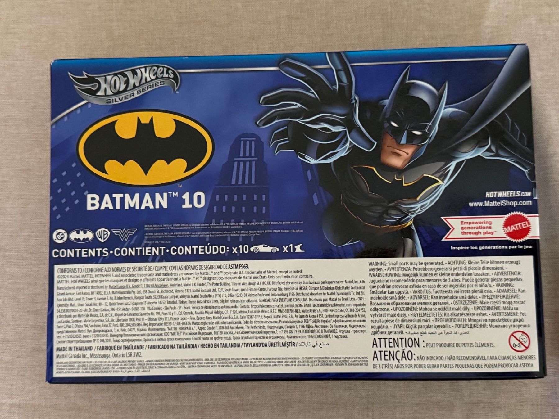 Hot Wheels Modellini d'auto: Hot Wheels Batman 10-Pack – Nuovo e nell'imballaggio originale da Confignon venduto da Janka12 1