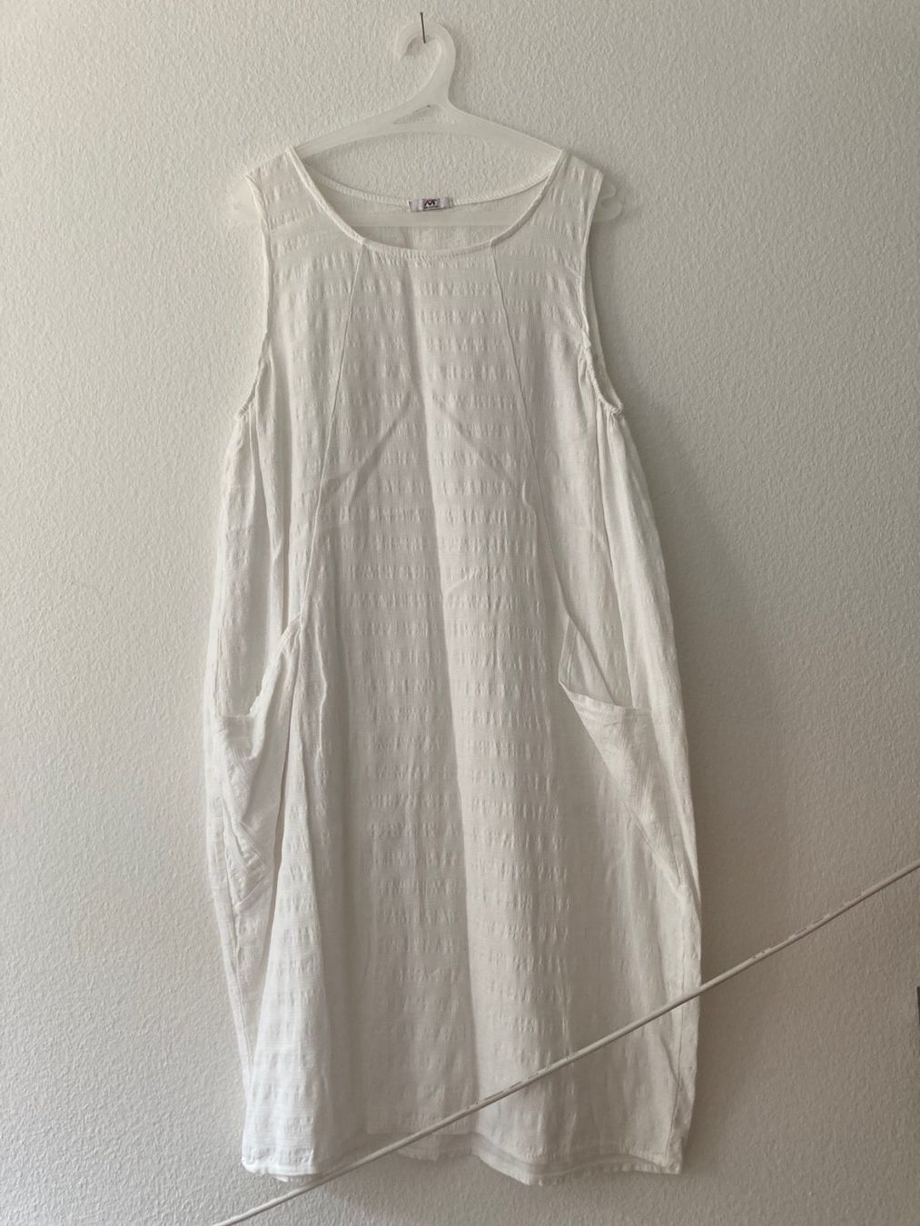 Vestiti: Luftiges Sommerkleid, weiss, 100 % Baumwolle – Nuovo (secondo la descrizione) da Horgen venduto da Willdichhaben