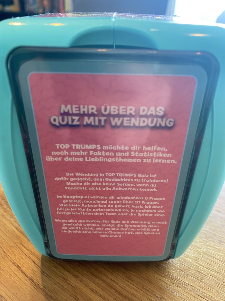 Giochi: Top Trumps 90er Quiz – Usato da Wiedlisbach venduto da fralie 1