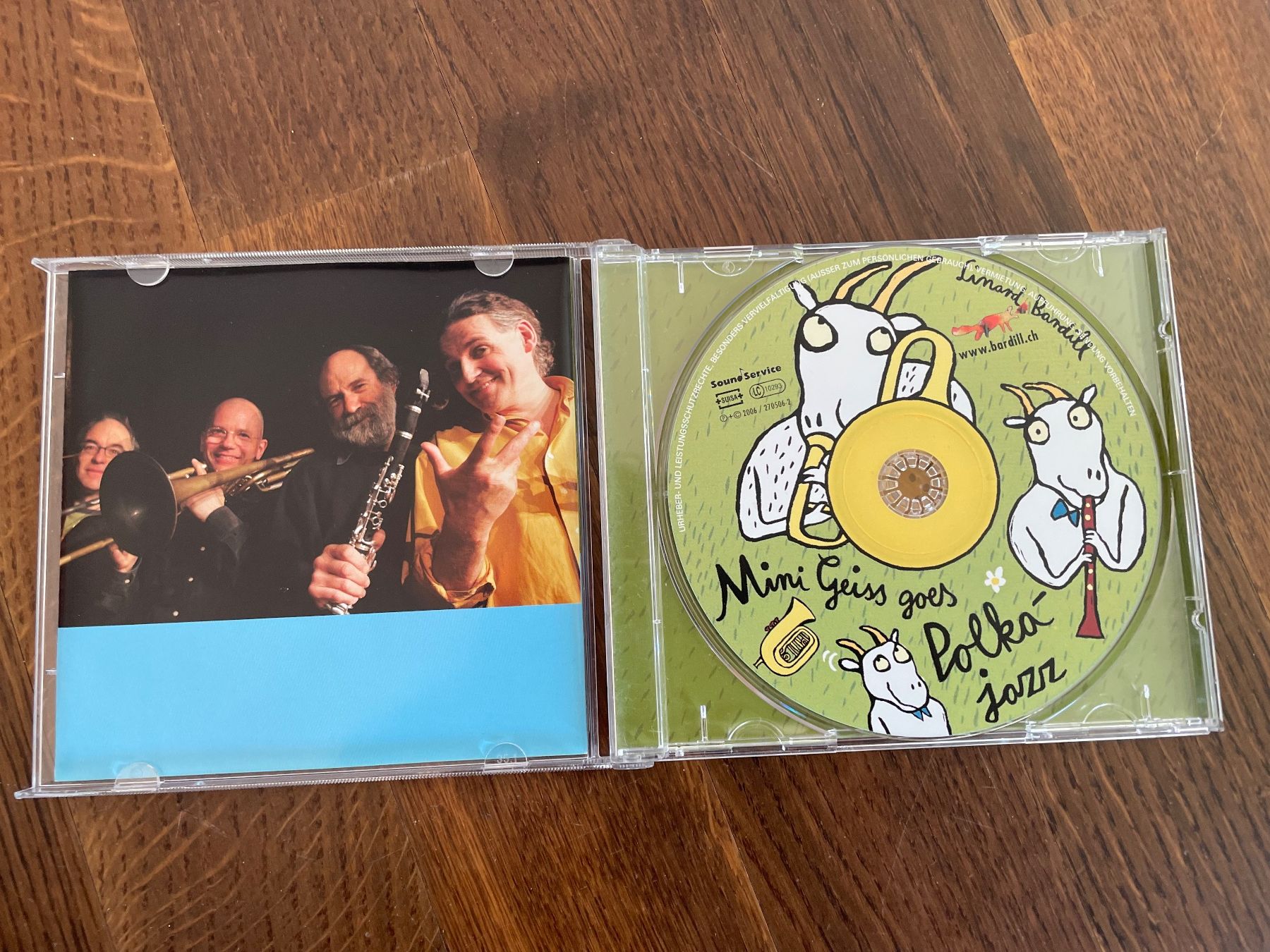 CD: CD von Linard Bardill: Mini Geiss goes Jazz – Usato da Zürich venduto da Bopenyang98765 1