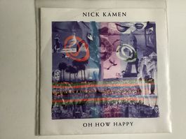 Nick Kamen Single - Oh How Happy / Love Street