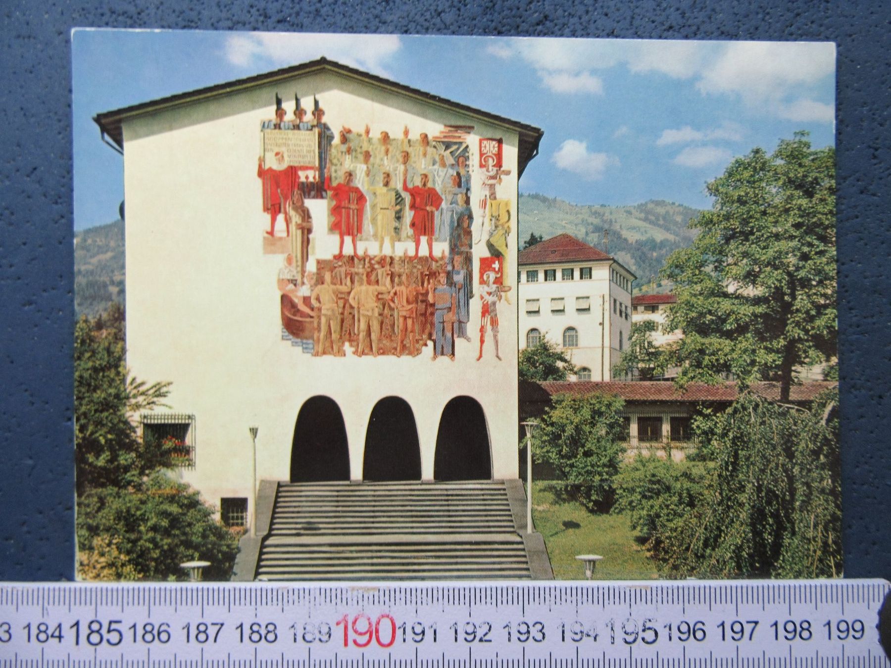 Ansichtskarten: SCHWYZ BUNDESBRIEFARCHIV SZ AK – Gebraucht aus Ettingen von Hausi4711