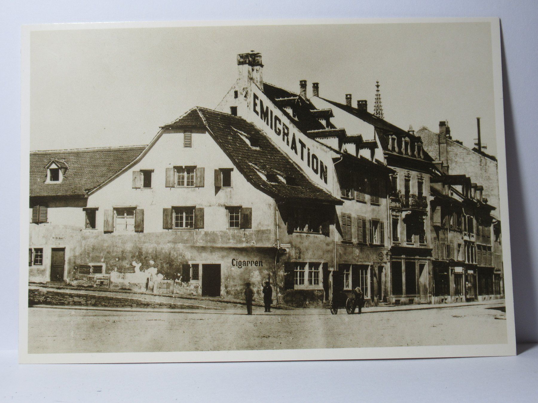 Ansichtskarten: Basel , Die Aeschenvorstadt um 1888 – Neu (gemäss Beschreibung) aus Grenchen von Bluemchen1900