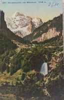 REICHENBACHFALL & Wetterhorn - 1911