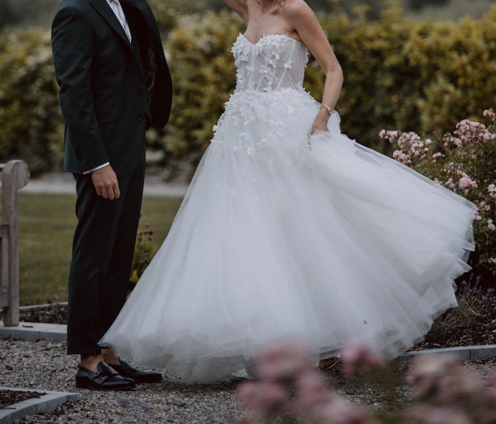 Vestiti: Secondhand Brautkleid Milla Nova "Evelyn", Grösse 36-38 – Usato da Brunnen venduto da Herzig-Brautmode 2