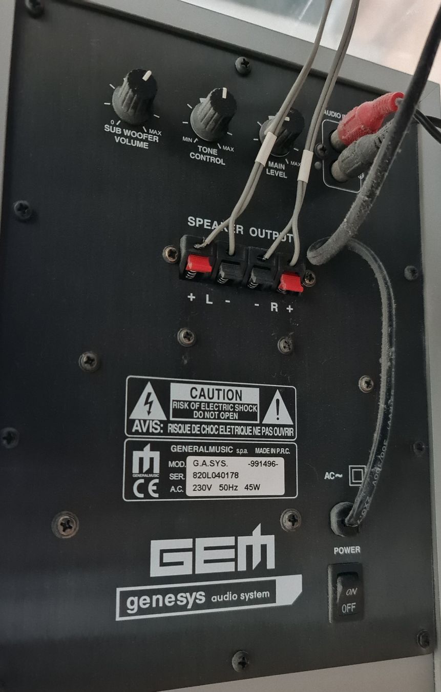 Casse acustiche: GEMINI SOUND SYSTEM – Usato da kloten venduto da Dralion73 2