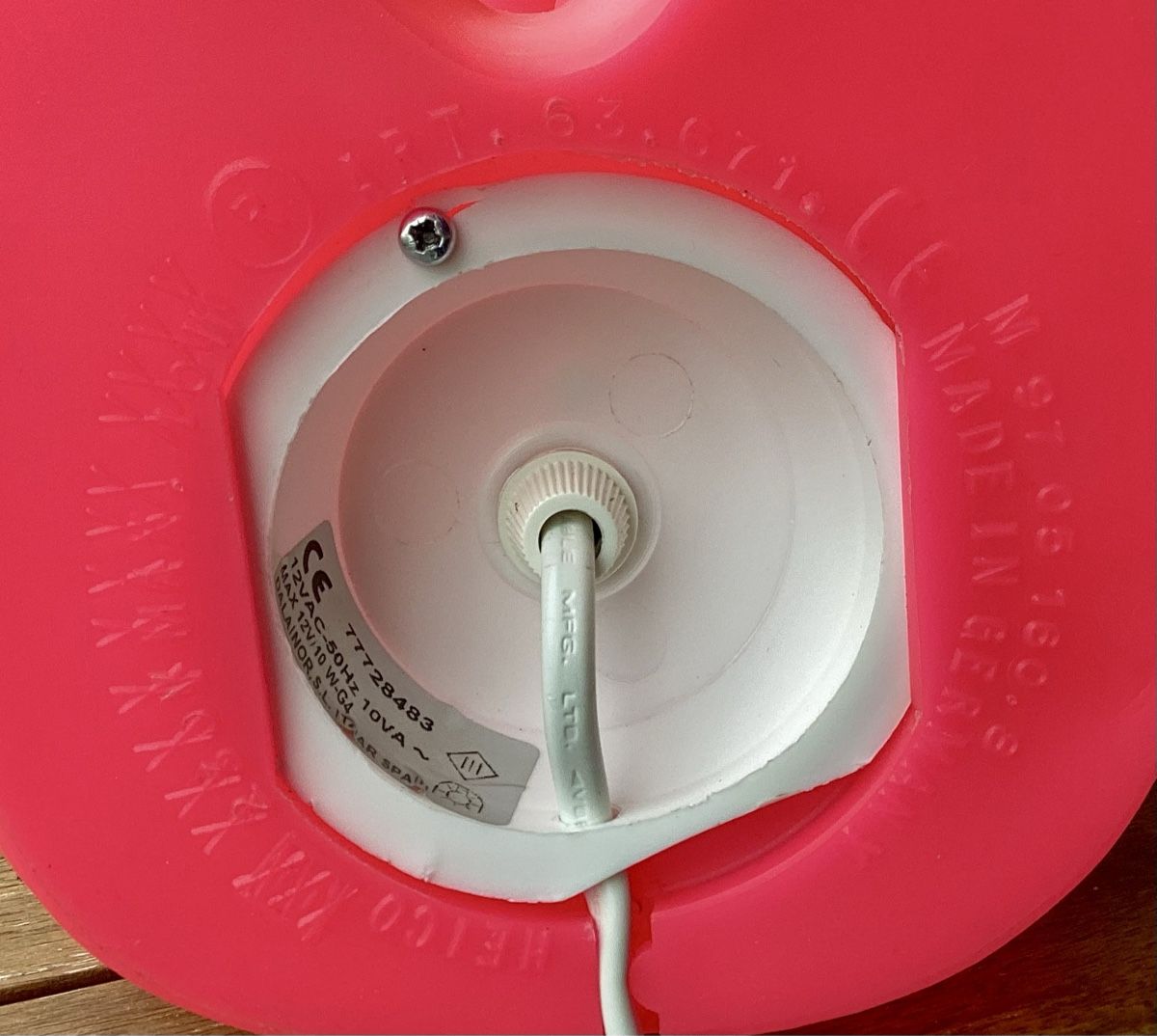 Heico Lampade: Lampe ours rose bonbon Haribo, Heico – Usato da Agiez venduto da Beve15 6