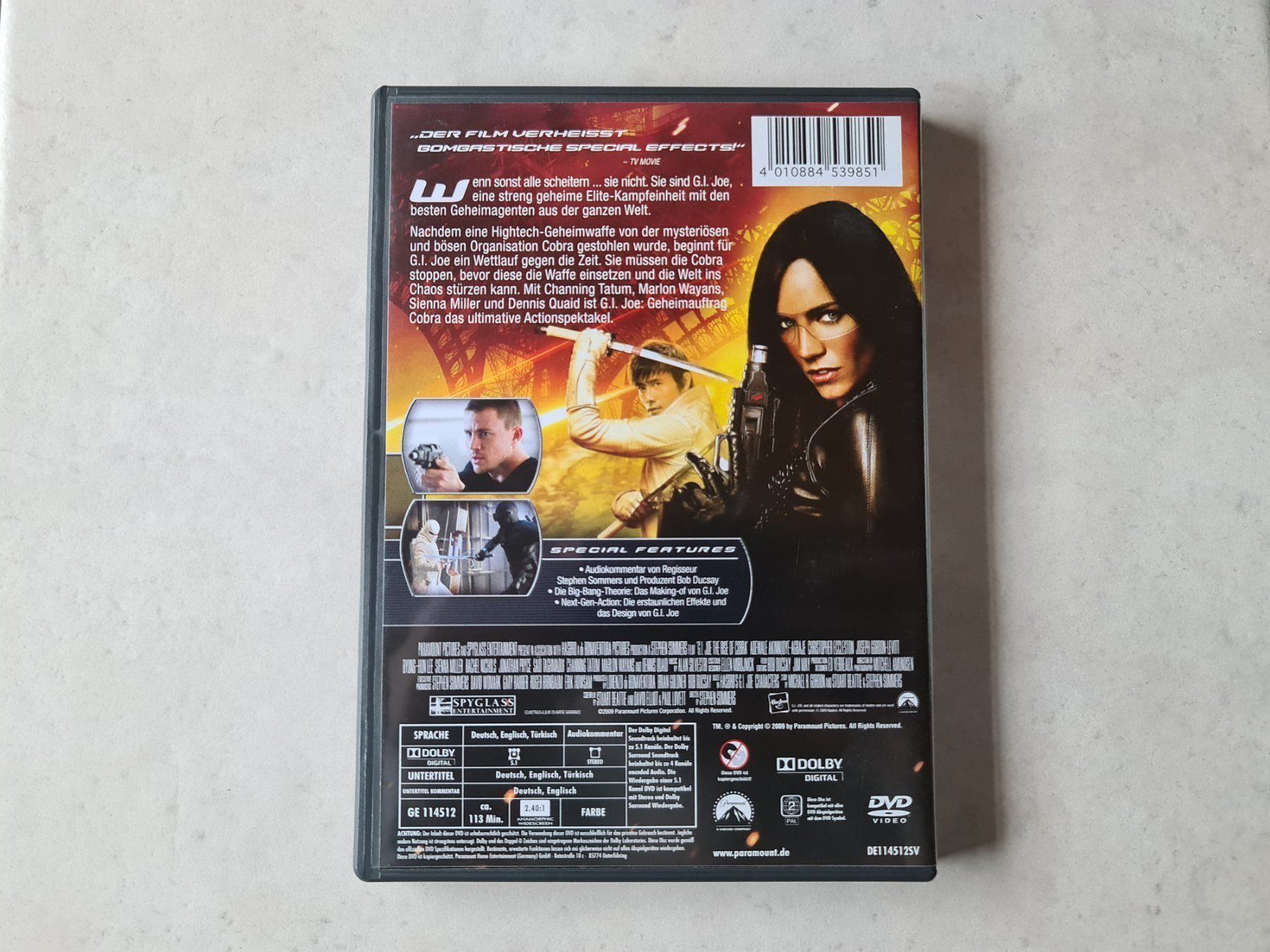 Tutti i DVDs: G.I.JOE - Geheimauftrag Cobra – Usato da Schneisingen venduto da backstore24 2