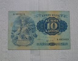 Estland ++ 10 Kronen 1937