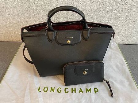 Longchamp Le Pliage Cuir Set inkl. Portemmonaie