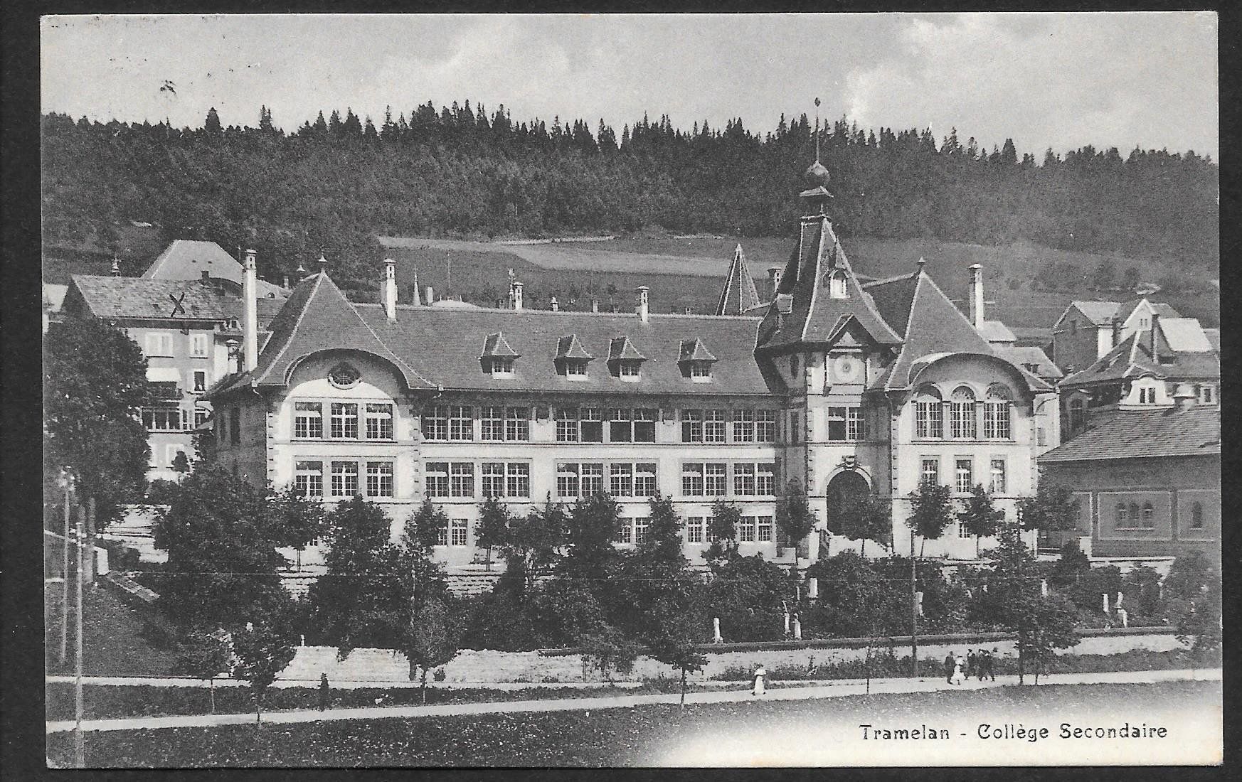 Cartoline postali: Tramelan Collège Secondaire – Usato da Olten venduto da clotaldi