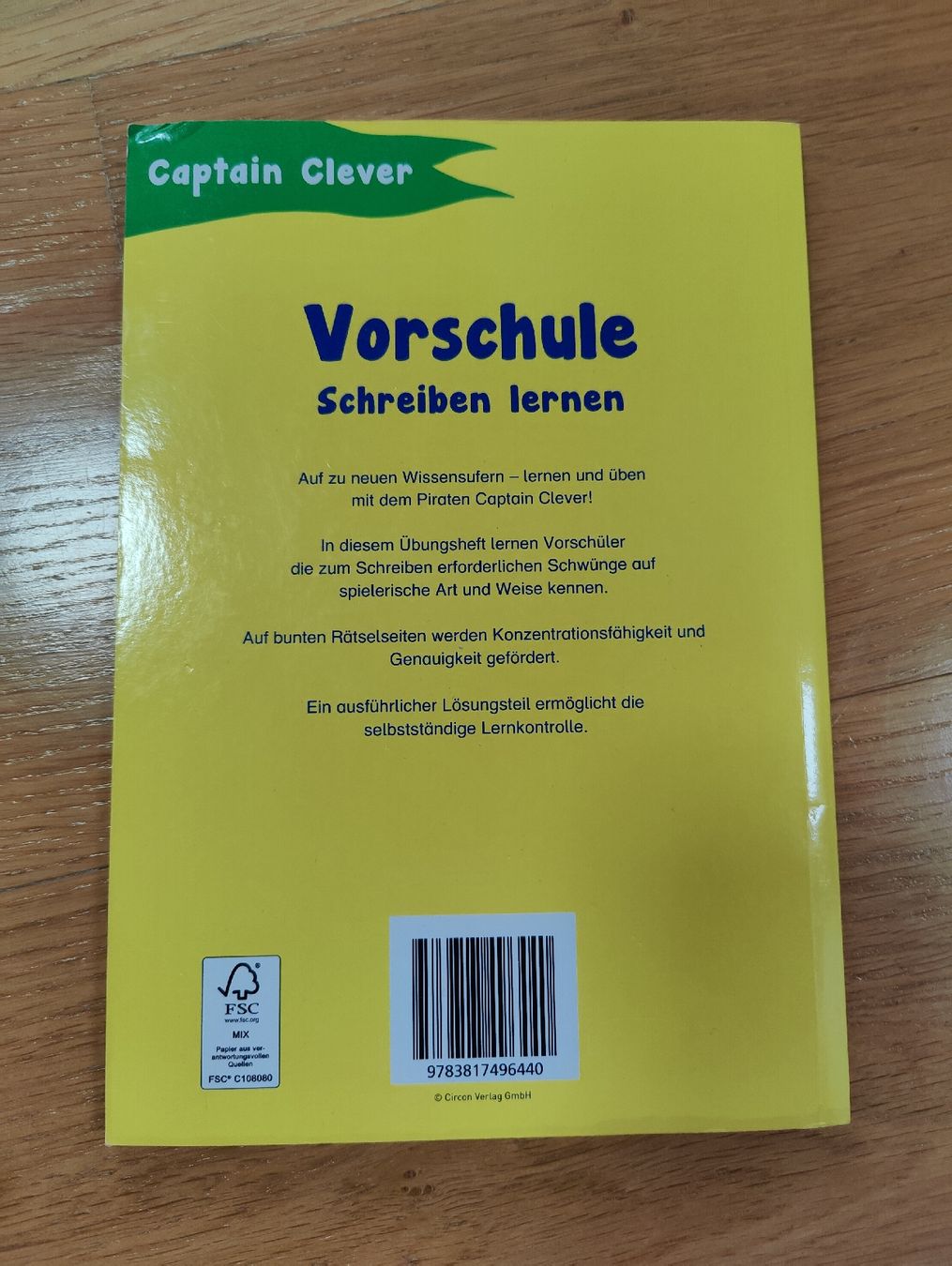 Libri: Captain Clever - Vorschule Vorbereitung – Usato da Sulzbach venduto da isojic 2