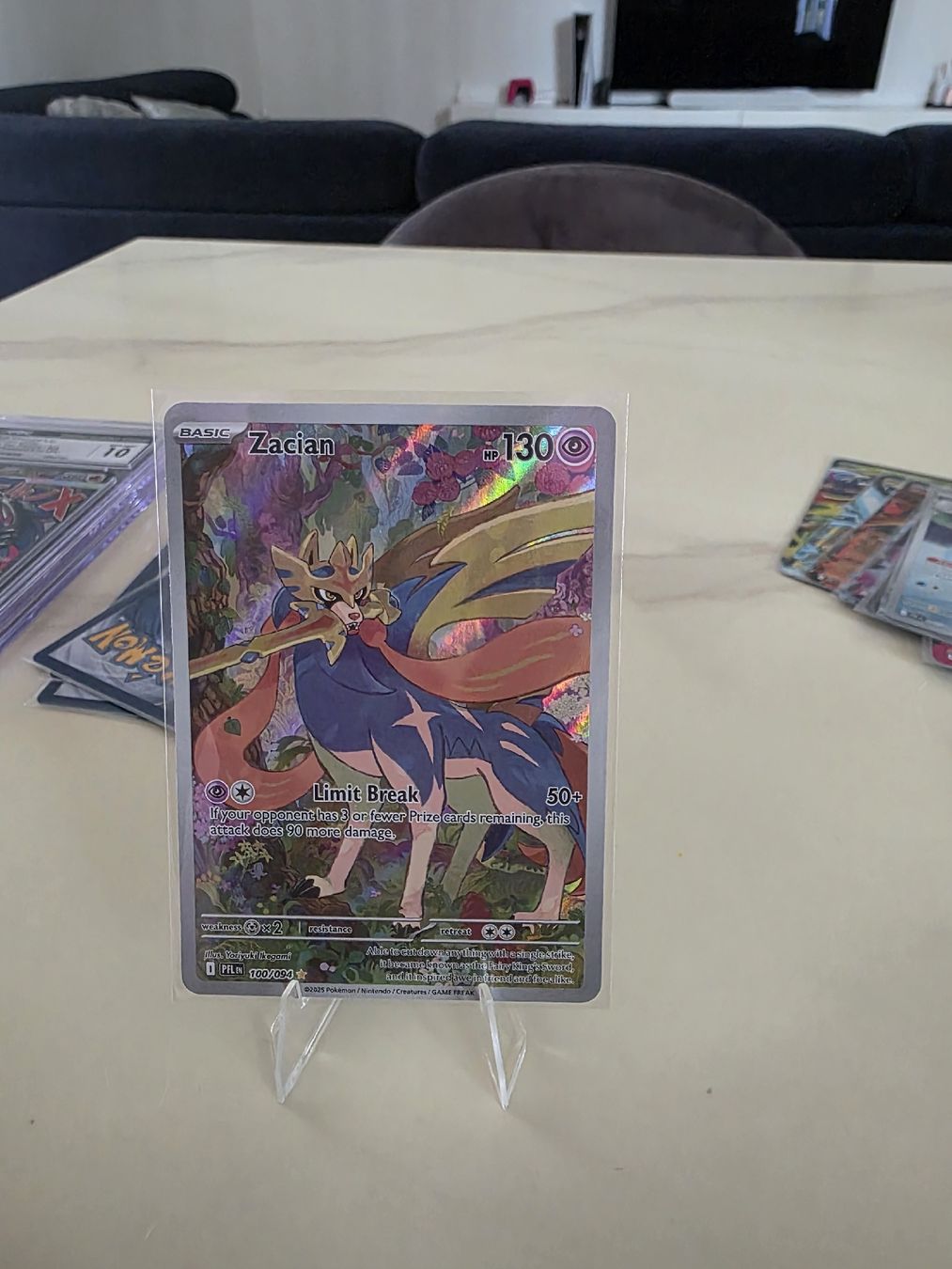 Pokémon Carte collezionabili: zacian 100 – Usato da Zürich venduto da gab_rv62