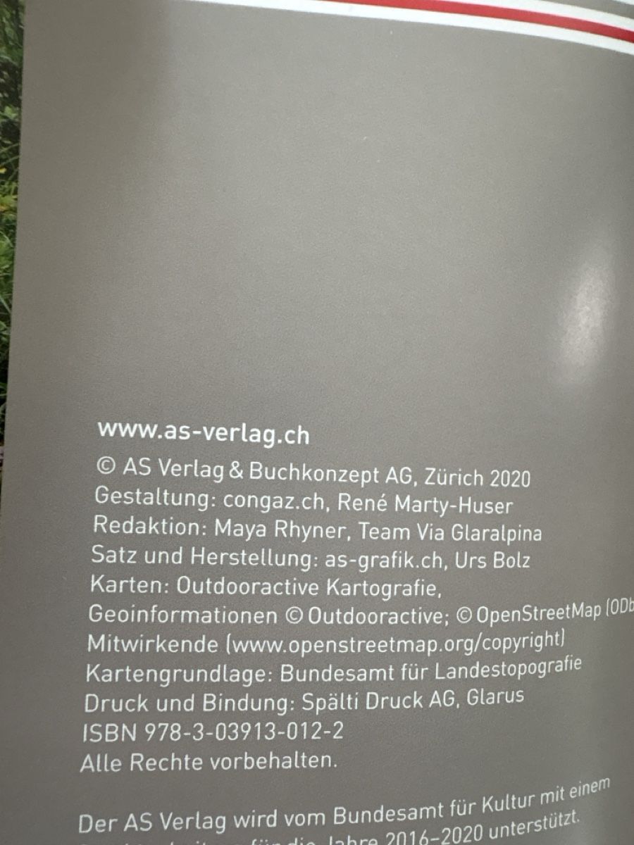 Libri: Via Glaralpina ungebrauchtes Exemplar – Nuovo (secondo la descrizione) da Schaffhausen venduto da Reporter 2