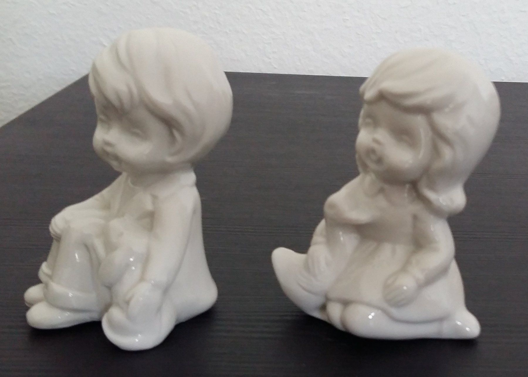 Statuette: 2 Porzellanfiguren / Mädchen + Junge – Usato da Schwarzenburg venduto da Miri13 1