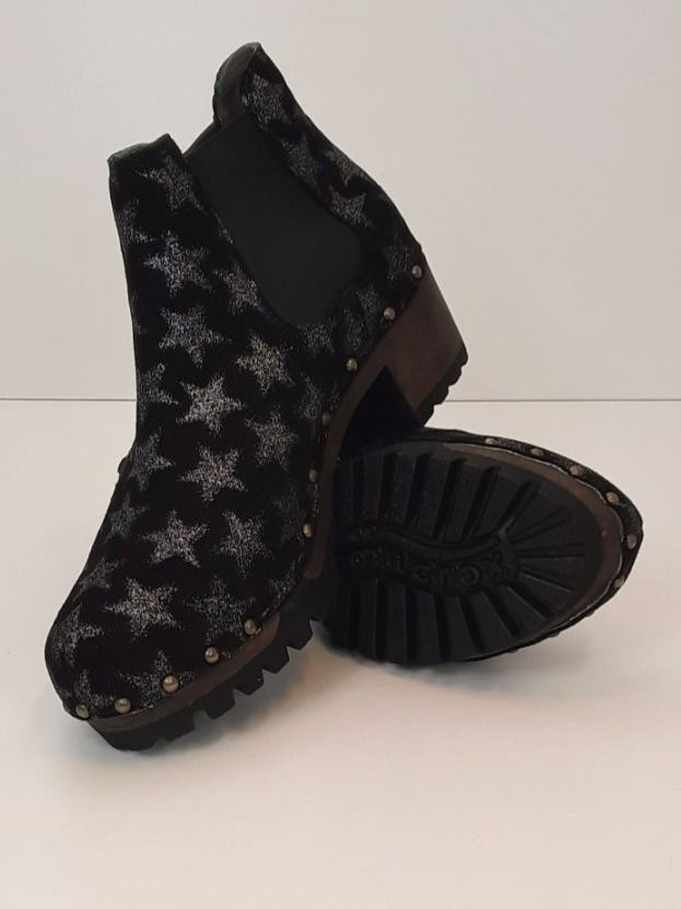 Softclox Damenschuhe: SOFTCLOX ISABELLE Star-Suede schwarz Stiefelette Gr. 40 – Neu und originalverpackt aus Seuzach von VT-Collections1 2