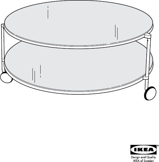 Ikea Tavoli: Couchtisch Strind von Ikea – Usato da Lengnau BE venduto da Mipizz 1
