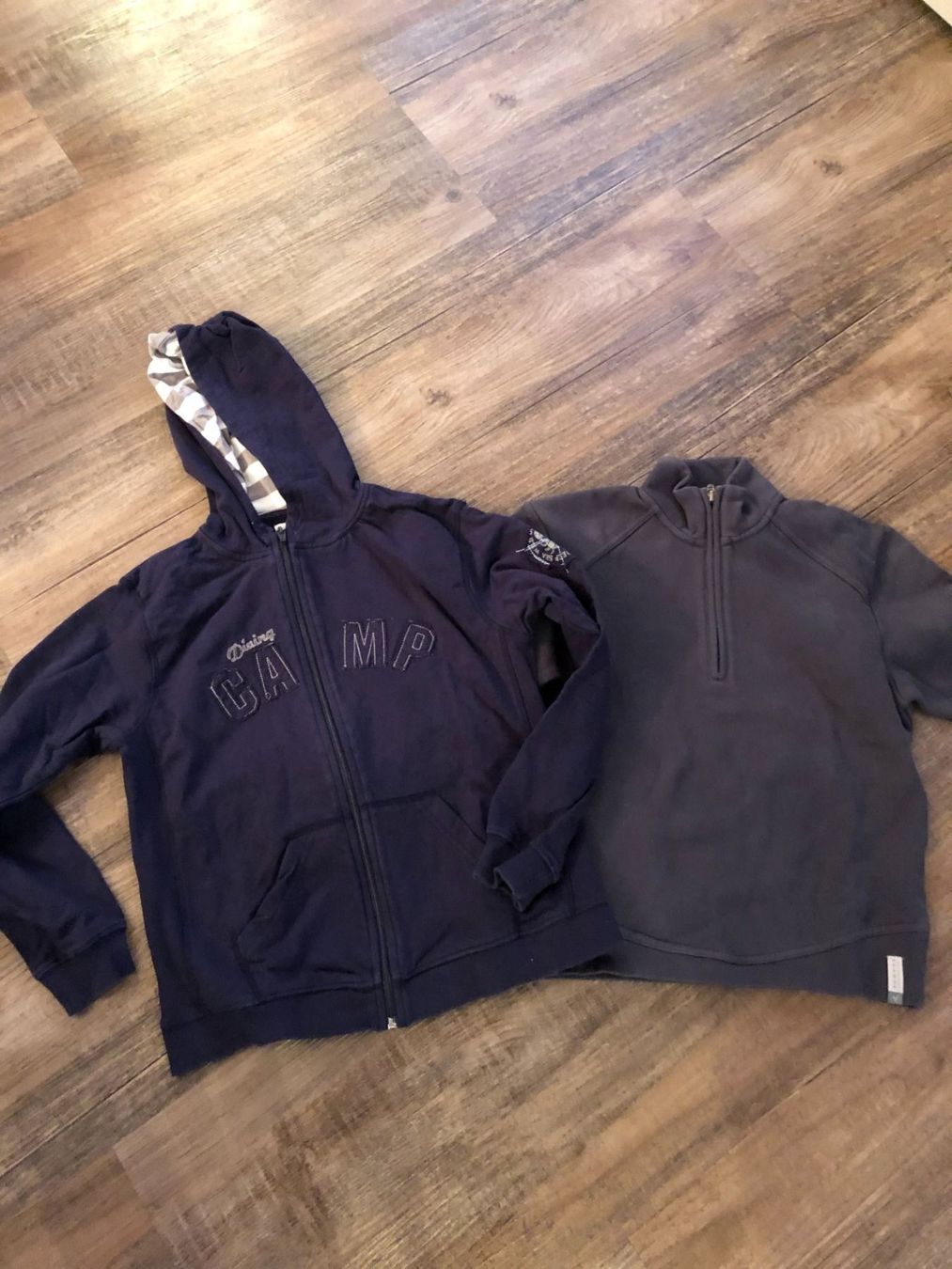 Maglioni & Felpe: Pullover Kinder Gr. 128 blau, grau – Usato da Steffisburg venduto da Aare77