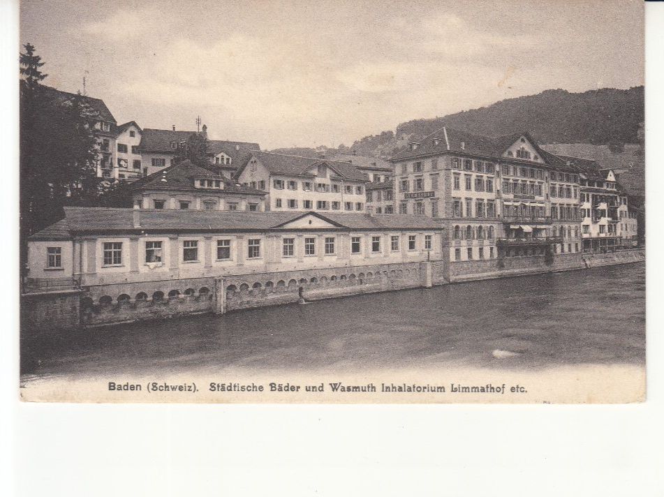 Ansichtskarten: Baden 1913 – Gebraucht aus Bürglen TG von StampGraf