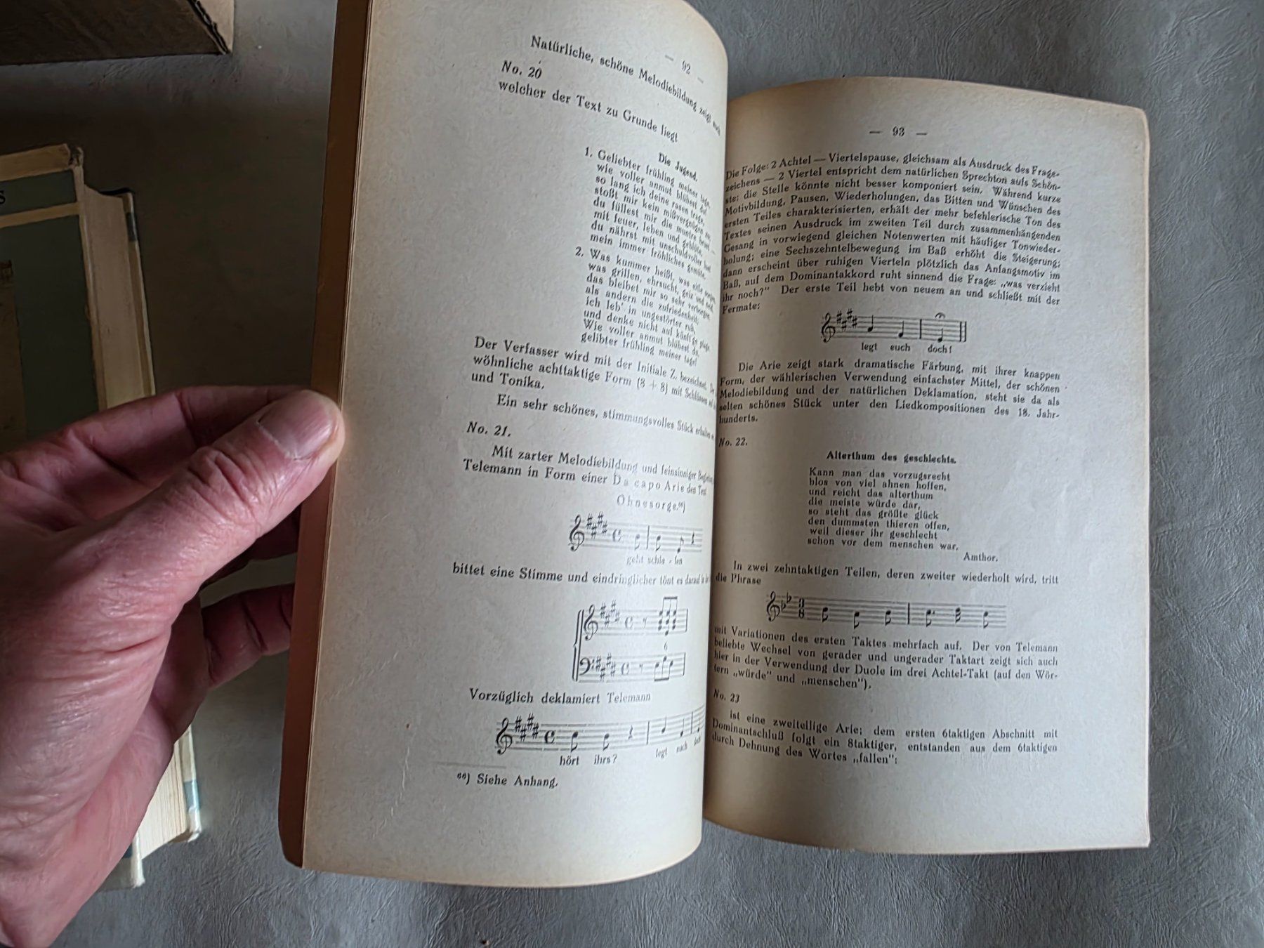 Bücher: Musik Buch: Georg Philipp Telemanns - Dissertation - 1922 – Gebraucht aus Walterswil BE von Lonitti 2
