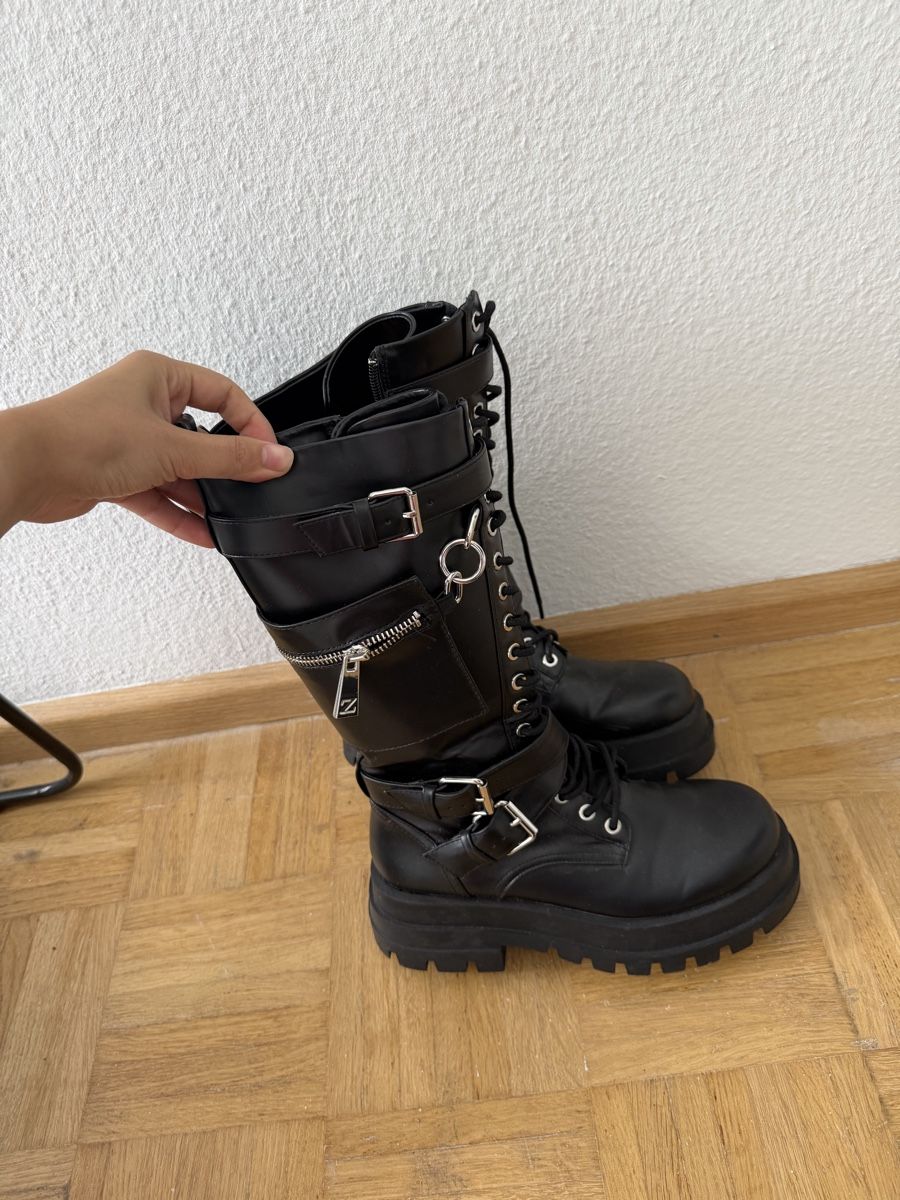 Zara Damenschuhe: Stiefel/Boots – Neu (gemäss Beschreibung) aus Basel von sid_dem 1
