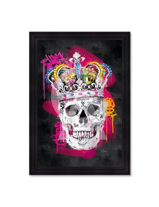 Posters & Illustrations: Bild Totenkopf mit Krone  NEU OVP – Neuf avec emballage d'origine à Zollikofen par Level_911 1