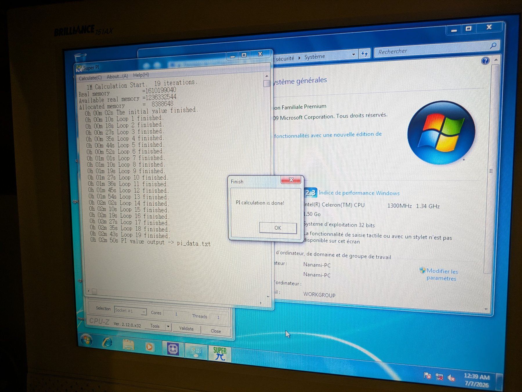 Intel Componenti elettronici: Intel Celeron 1200 + 1300 Socket 370 Tualatin ("Tualeron") – Usato da Châtelaine venduto da Pttn 4