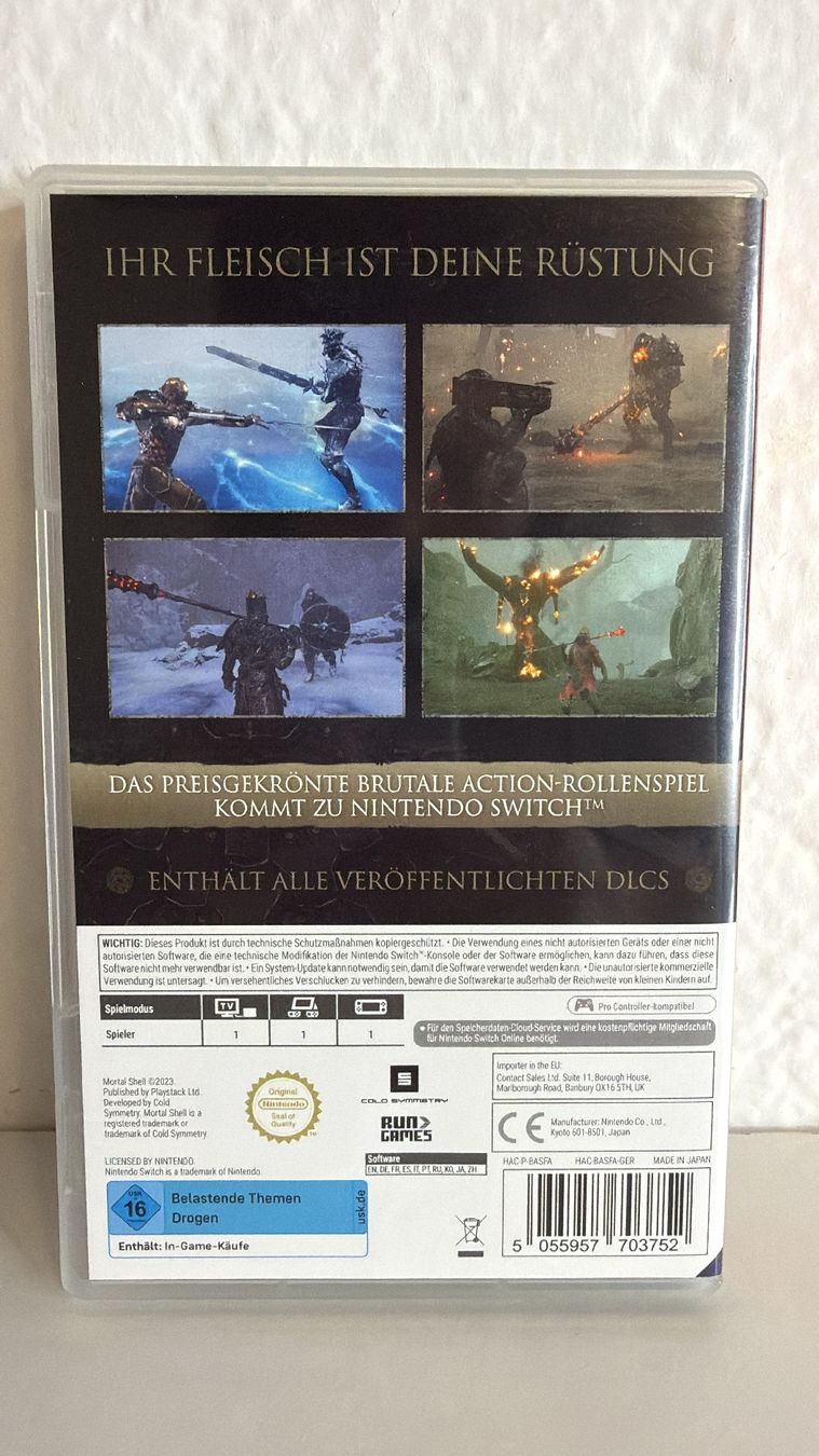Giochi: Mortal Shell Complete Edition Nintendo Switch - Top Zustand! – Usato da Ehrendingen venduto da lax21 1