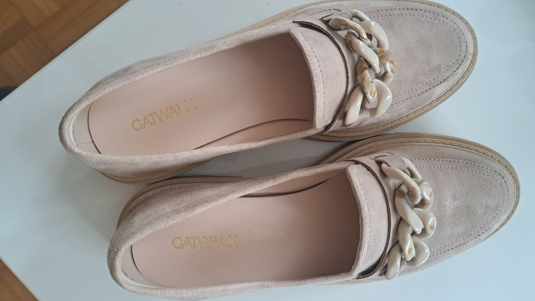 Scarpe da donna: Schuh beige, Gr. 39, neu – Nuovo (secondo la descrizione) da Waldkirch venduto da alwiwasg 3