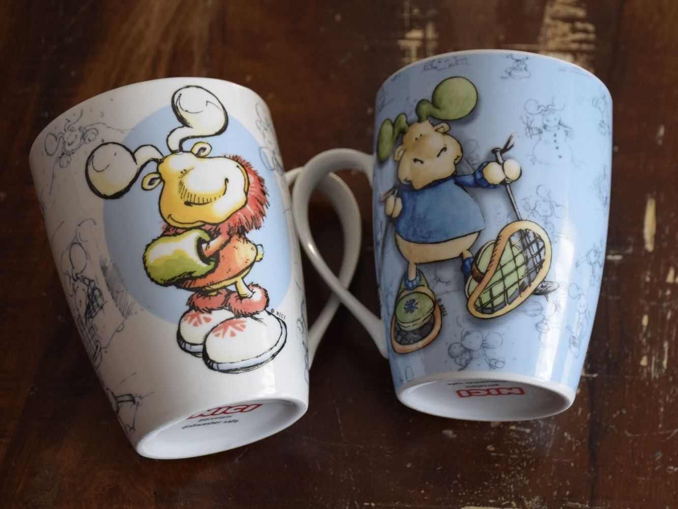 Nici Tazze: Set NICI " Elch " Tassen 2 Stk. – Usato da Wetzikon ZH venduto da Wetzicardo25