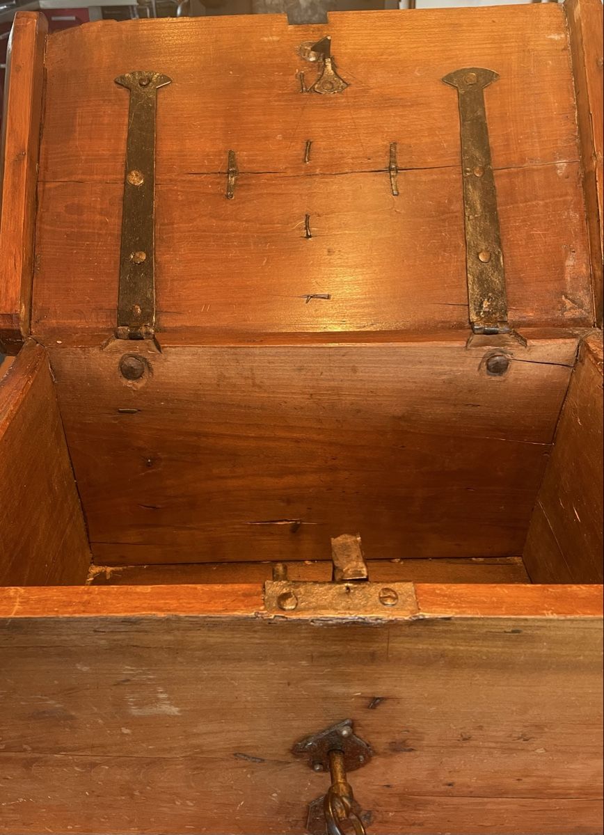 Cassapanche: Antike Truhe mit Dreieckschloss – Usato da Rorschacherberg venduto da farmer61 5