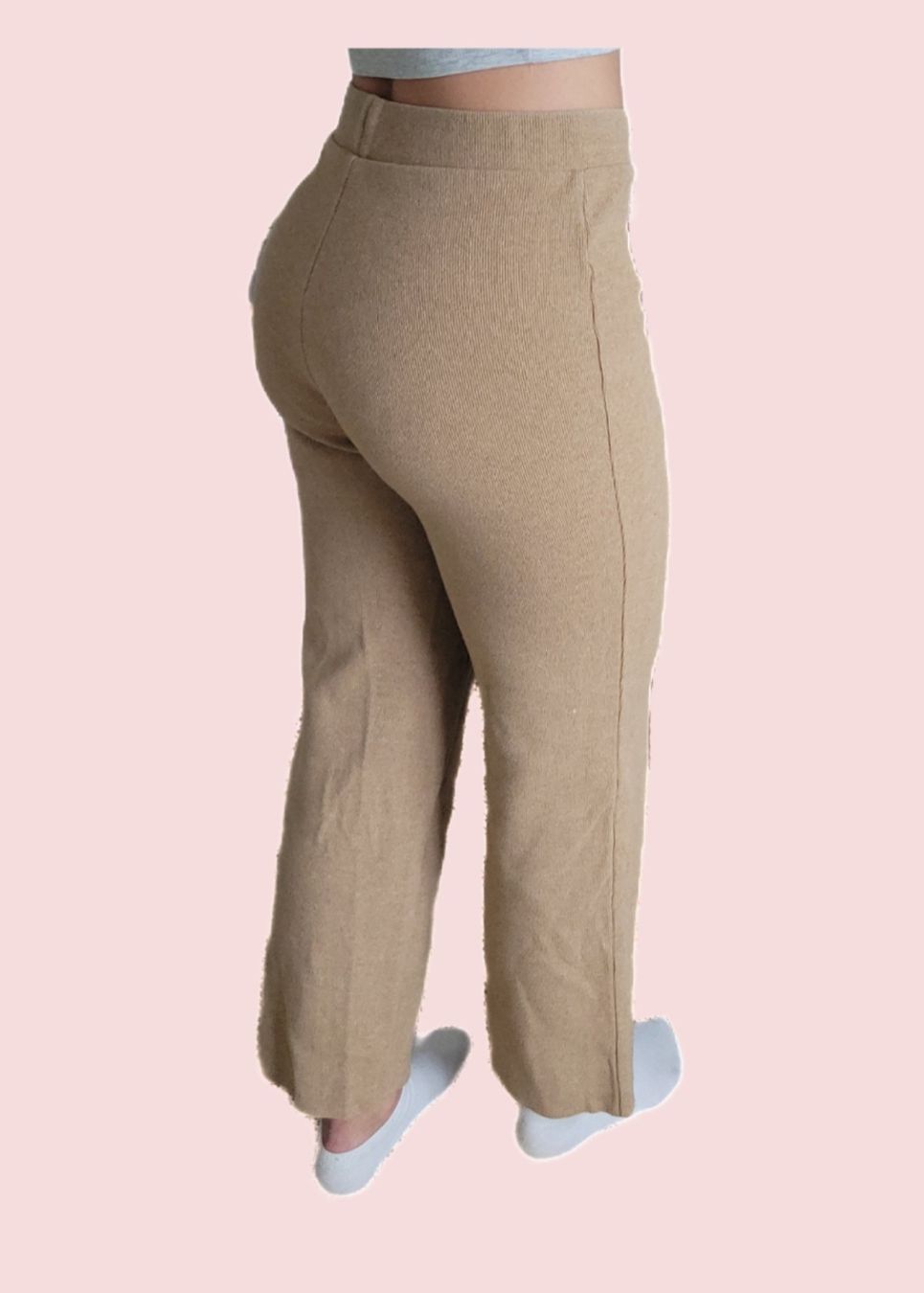 Zara Pantaloni: ZARA Pantalon - beige chiné - Taille S – Nuovo (secondo la descrizione) da Genève venduto da Tanaa_12 1