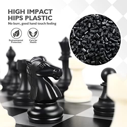 Jeux: Schachspiel Magnetischem Einklappbar Schachbrett Schach – Neuf avec emballage d'origine à Hundwil par pac_6jh8 5
