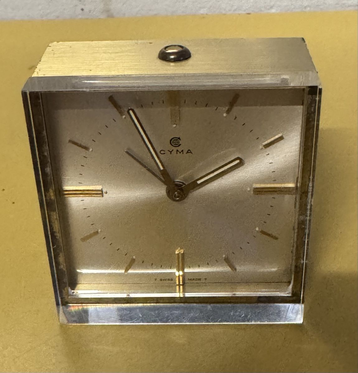 Cyma Sveglie: CYMA Wecker Uhr  – Usato da Schlieren venduto da Freundlich02