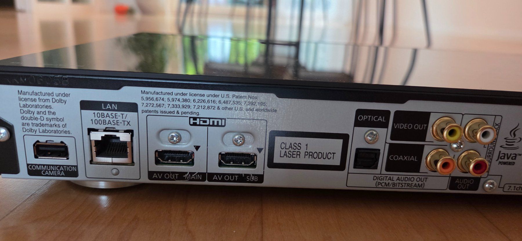 Panasonic Sistemi audio & multimediali: Panasonic Multimedia DVD Blu-ray Player  Model DMP-BDT500 – Usato da Horw venduto da Richy0 6