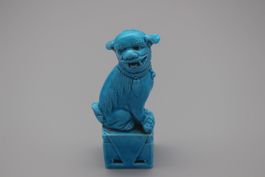 Alte Asiatische Porzellan Fudog Skulptur