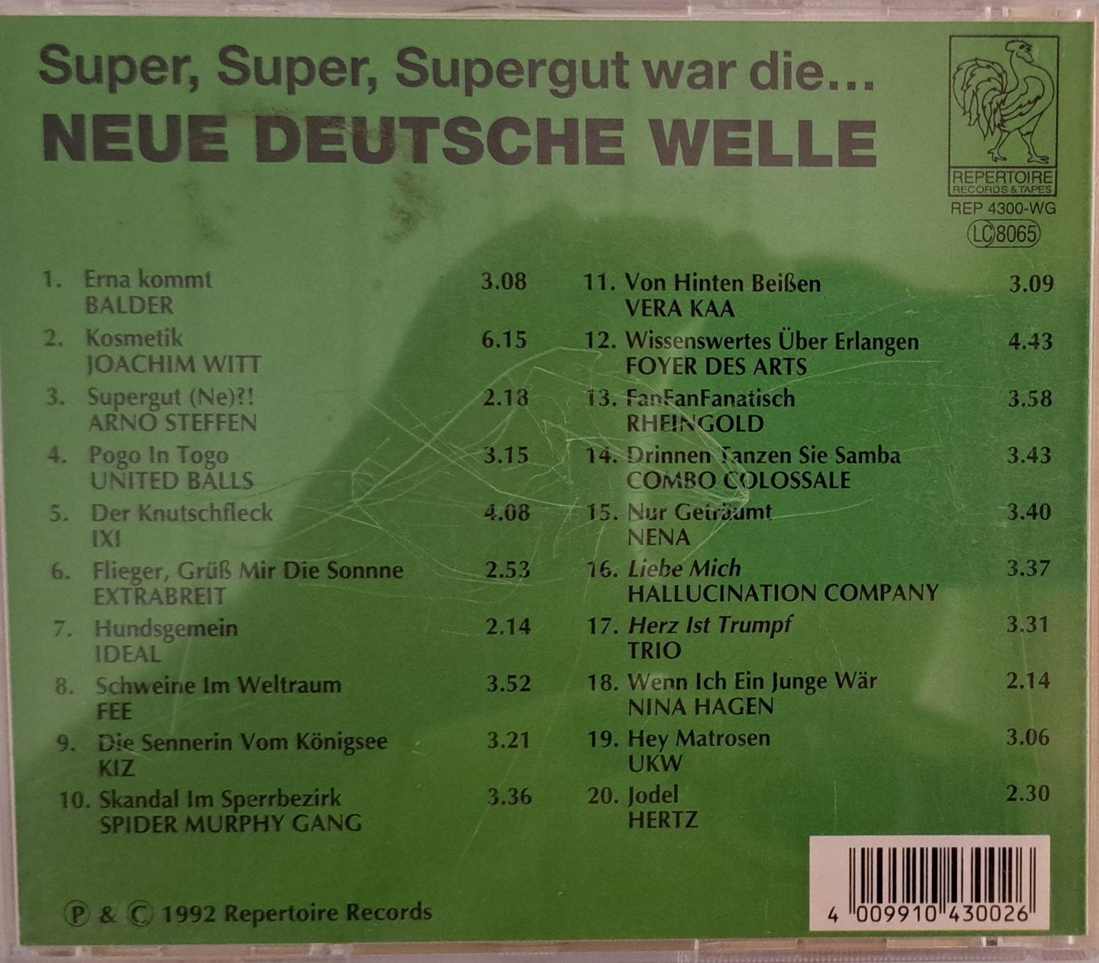 CDs: 20 Hits der NDW – Gebraucht aus Tenniken von mik_6mxg 1