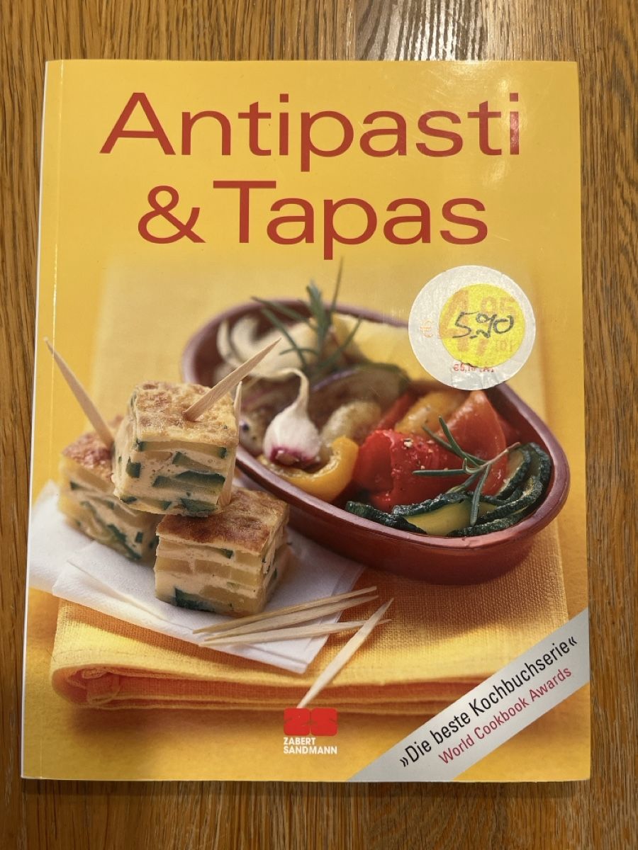 Libri: Kochbuch Antipasti & Tapas Zabert Sandmann – Usato da Reiden venduto da babsiontour