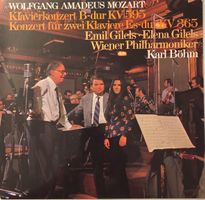 Mozart - Klavierkonzerte KV 595 & KV 365 (LP, Gilels/Böhm)