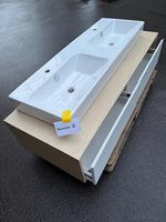 Doppel-Lavabo mit Badmöbel 150 x 55 x 32 (NEU)