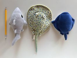 Das Plüsch Meerestier-Trio