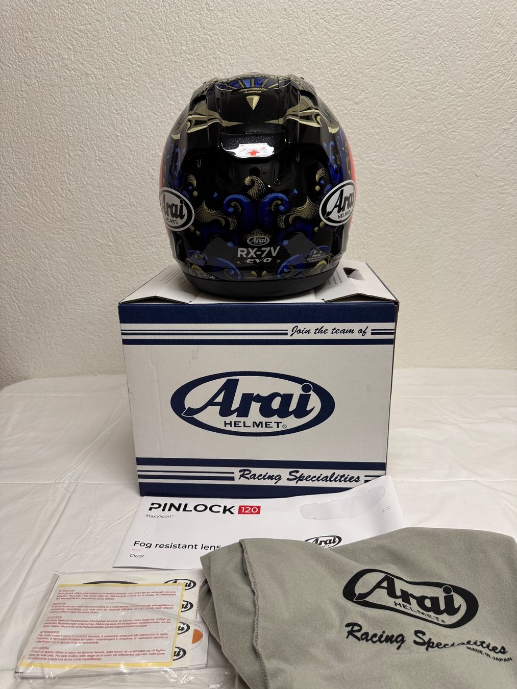 Arai Helme & Visiere: Arai RX-7V EVO Samurai Gr. L – Neu und originalverpackt aus Wetzikon ZH von Giloco 4