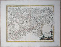 China Tartarei, Korea von Zatta 1784