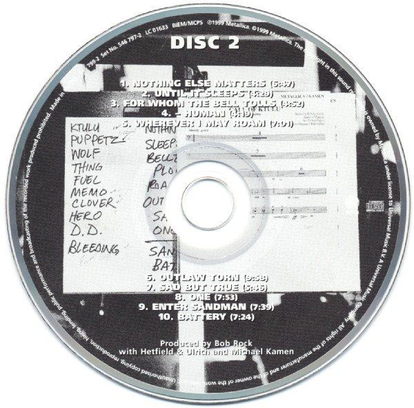 CDs: set 2CD's - Metallica - S & M – Gebraucht aus Unterbäch von dadin 3
